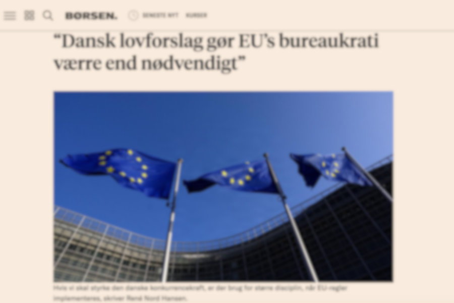 Arkivfoto fra Børsens debatindlæg om løngennemsigtighedsdirektivet